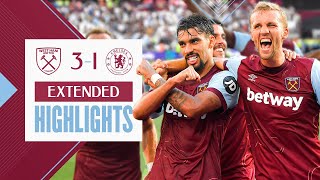 Extended Highlights  Derby Day Delight  West Ham 31 Chelsea  Premier League [upl. by Aes688]