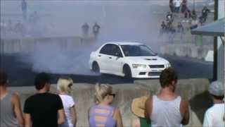 EVO burnouts  masterton motorplex FTP7RS rwd [upl. by Tryck]