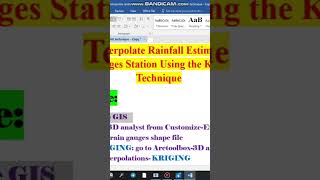 Interpolating Rainfall by Kriging [upl. by Pooley70]