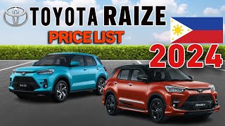 Toyota Raize Price and Specifications 2024 [upl. by Jacobo]