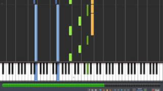 Beethoven  quotMoonlightquot  Sonata No 14  1st Movement Synthesia Piano Tutorial [upl. by Jade619]