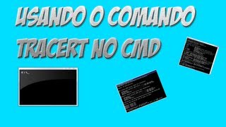 Usando comando Tracert no CMD  HD [upl. by Torosian653]