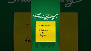 A Season of Thanksgiving at Baylor University [upl. by Whitehouse]