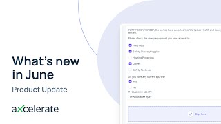 Whats New in aXcelerate  June 2024 [upl. by Ardnaskela]
