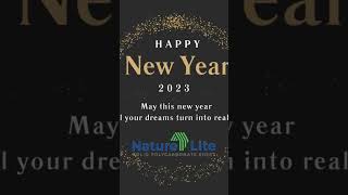 Happy New Year 2023 Nature Lite Polycarbonate Sheets  Polycarbonate Troughed Roofing Sheets [upl. by Nomed]