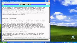 Windows 21 in Microsoft Virtual PC 2004 [upl. by Aroc]