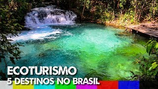 Ecoturismo e Turismo de Aventura 5 Dicas de Viagem no Brasil [upl. by Amorita592]