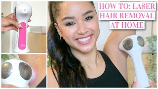 HOW TO DO LASER HAIR REMOVAL AT HOME ✨Everything you need to know ft Tria Hair Removal Laser 4X [upl. by Beatty482]