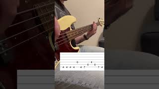 quotUnder Cover of Darknessquot  The Strokes Bass TAB [upl. by Derrik]