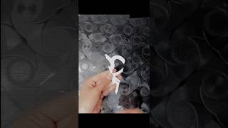 How to cut a snowflake ❄️snowflake design [upl. by Axel]