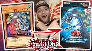 NEW BlueEyes English Deck YuGiOh Rise of the BlueEyes Structure Deck Opening [upl. by Nairim]