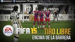 FIFA15  TUTORIAL TIRO LIBRES  FREE KICK TUTORIALS [upl. by Annaohj]