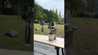 Pneumatic Coffee machine coffee coffeemaker espresso art coffeelover coffeetime [upl. by Kendry395]