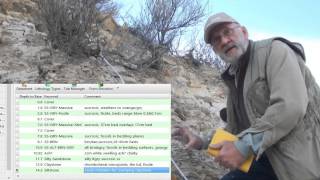 RWM 16 Measuring amp Plotting Outcrop Sections In RockWorks [upl. by Yentuoc]