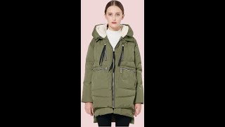 Orolay Womens Thickened Down Jacket [upl. by Azar]