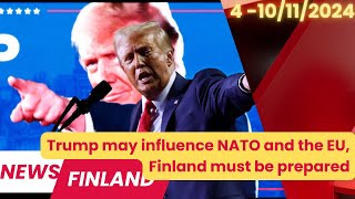 Finnish News week 10112024  President Alexander Stubb congratulates Donald Trump [upl. by Greerson618]