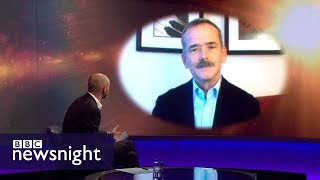 Astronaut Chris Hadfield on SpaceXs ambitious plans  BBC Newsnight [upl. by Nahttam]