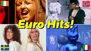 All Of These HUGE Songs Are By European Artists Part 1 [upl. by Tshombe]