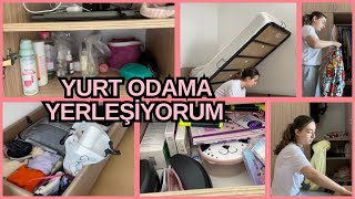 KYK YURT ODAMA YERLEŞİYORUM üniversite yks kykyurt [upl. by Atteuqahc]