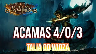 Might amp Magic Duel of Champions  Acamas 403  Muzealna talia [upl. by Ligetti646]