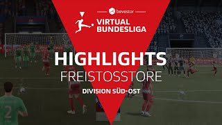 Die schönsten Freistoßtore der VBL Club Championship by bevestor 202021  VBLCC Division SüdOst [upl. by Eisserc404]