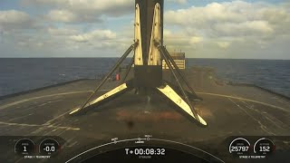 SpaceX Falcon 9 launched 23 Starlink satellites and Nailed Landing  Mission 651 starlink [upl. by Nalyt309]