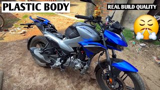 Finally HERO Xtreme 125R Build Quality Check  Plastic or Metal  Buy or Not  xtreme 125r [upl. by Kingston]