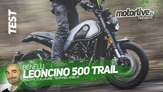 BENELLI LEONCINO 500 TRAIL  TEST MOTORLIVE [upl. by Ahseela]