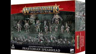 Ossiarch Bonereapers Praetorian Spearhead  Warhammer Age of Sigmar [upl. by Zwiebel8]