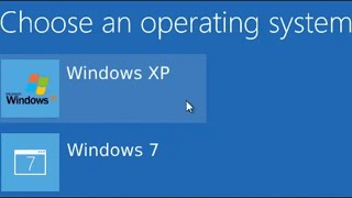 Dualbooting Windows 7 and XP [upl. by Aitat576]