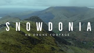 SNOWDONIA  HQ DRONE FOOTAGE [upl. by Nahsad121]