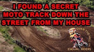 I found a Secret Moto Track Over the Hill Enduro Riders [upl. by Kurtzig]