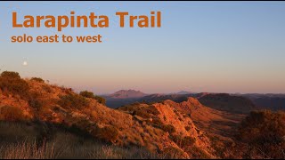 Larapinta Trail  solo east to west [upl. by Konrad39]