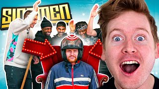 SIDEMEN HELMET GAME REACTION [upl. by Ahsinac]