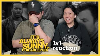 Our FIRST Time Watching ITS ALWAYS SUNNY IN PHILADELPHIA  The Gang Gets Racist  1x1 Reaction [upl. by Madel]