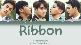 BEAST  Ribbon 리본 HANROMENG Color Coded Lyrics [upl. by Dee Dee]