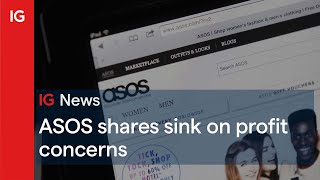 ASOS shares sink on profit concerns 🛍️ [upl. by Elissa]