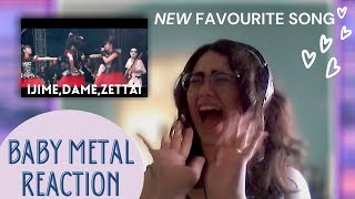 BABYMETAL  IjimeDameZettai  Live at Sonisphere 2014UK OFFICIAL Reaction [upl. by Elleynad508]