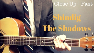 Rhythm Guitar Lesson The Shadows  Shindig  Full Speed Close Up [upl. by Adiasteb]