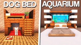 Minecraft 7 Bed Designs amp Ideas [upl. by Ikairik]