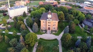 Gustavus Adolphus College Sunrise from College Avenue  070914 [upl. by Uot]