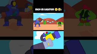 Rico in Lighter125 😂 brawlstars animation LIGHTER125 [upl. by Nylsirk]