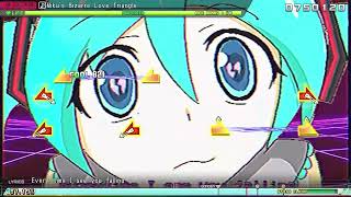 Mikus Bizarre Love Triangle EXTREME 85★  HARD 7★ AUTOPLAY  Nitoris Song Pack [upl. by Himelman]