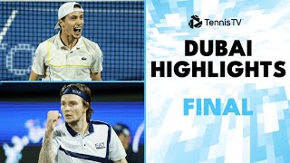 Ugo Humbert vs Alexander Bublik For The Title 🏆  Dubai 2024 Final Highlights [upl. by Ainot909]