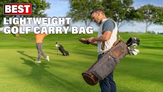 Lightweight Golf Carry Bag ✅ Best Lightweight Golf Carry Bags 2024 Buying Guide [upl. by Trenna]