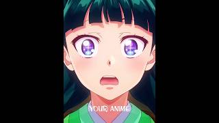 MaoMao Edit The apothecary diaries shorts anime animeedits amv theapothecarydiaries maomao [upl. by Stevy847]