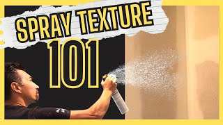 DIY Spray Texture Learn the Basics with a Can [upl. by Assilrac473]