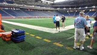 NFL STADIUM TOUR  An EXCLUSIVE look inside FORD FIELD  Detroit Lions [upl. by Lesly]