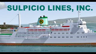 SULPICIO LINES Princess of the Caribbean VSF simulation [upl. by Nuj]