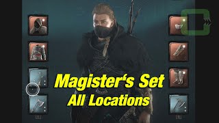 Magisters Set Armor  All Pieces Location  Assassins Creed Valhalla [upl. by Longtin426]